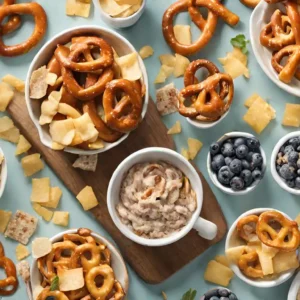 Pretzel chip preparation methods