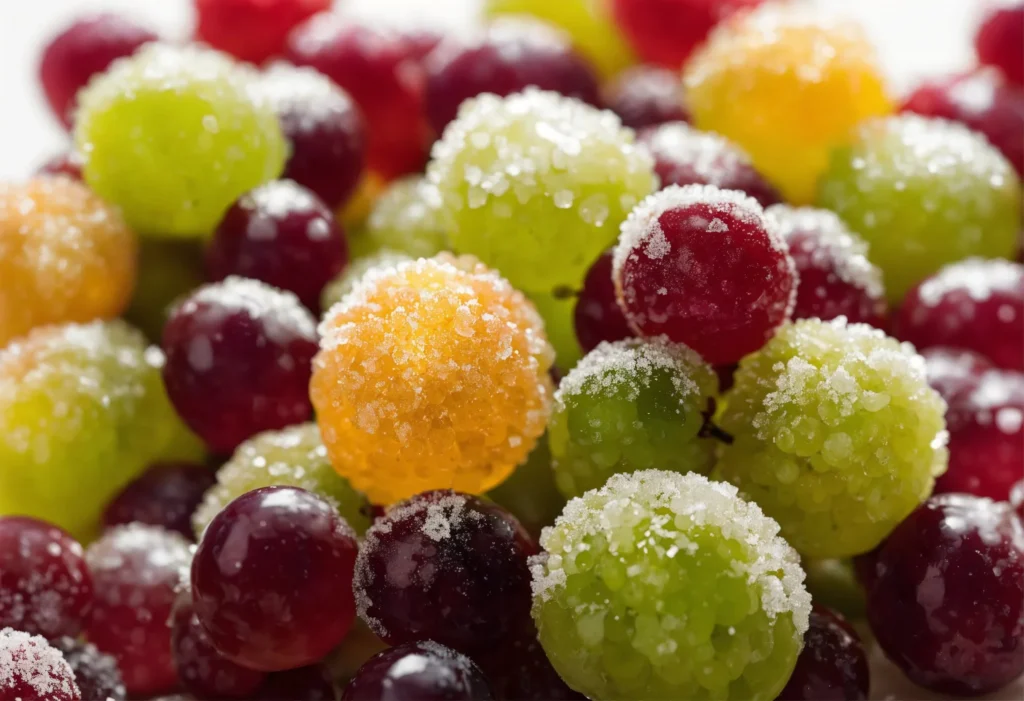 Sweet Coated Grapes