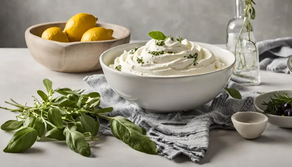 Whipped ricotta