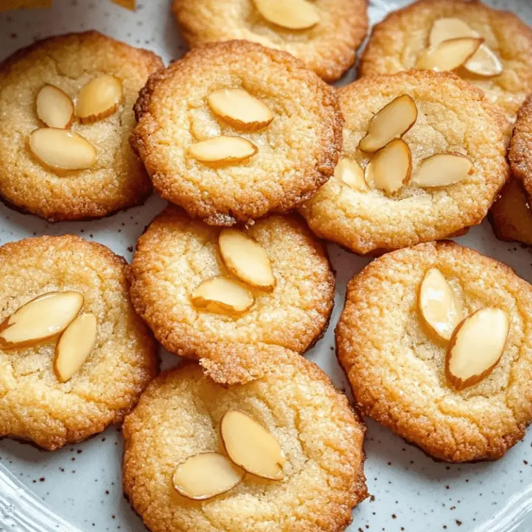 Almond Autumn Cookies