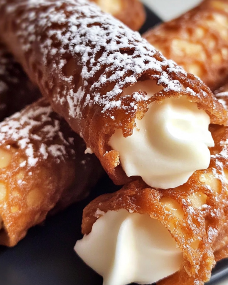 Amaretto Cream Brandy Snaps