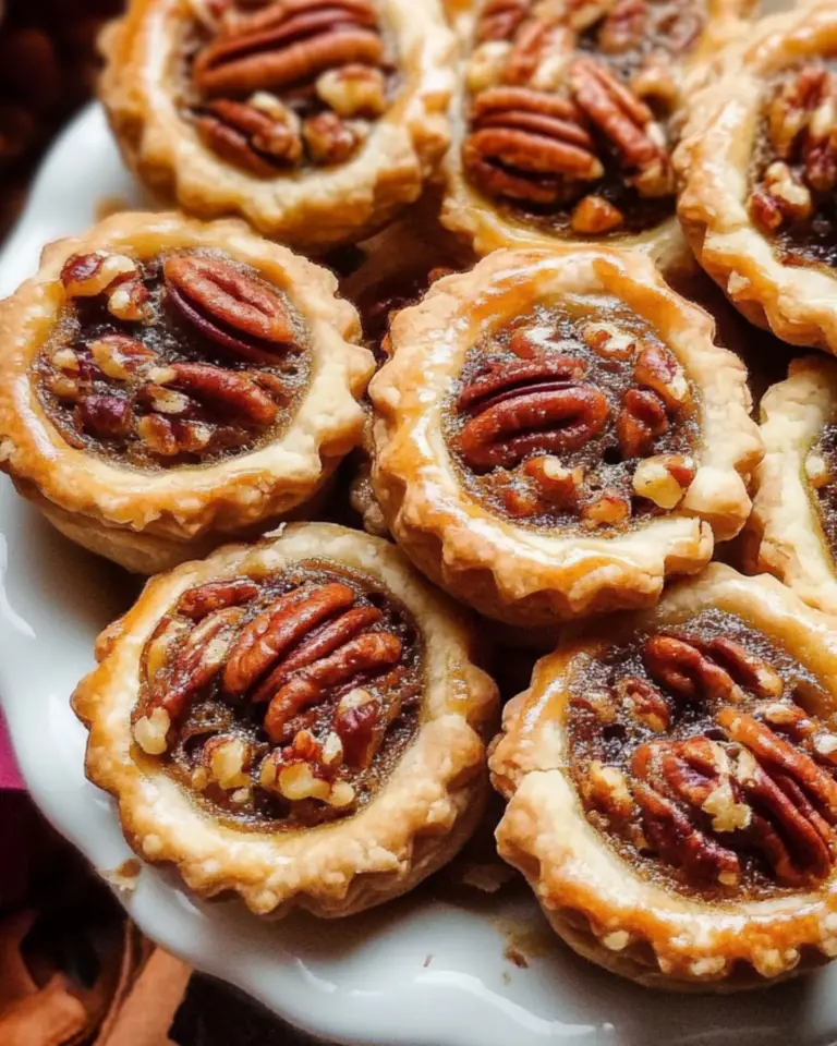 Autumn Delight Mini Pecan Pies