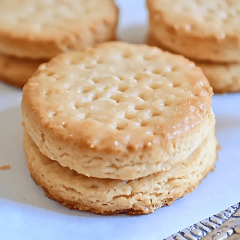 Autumn Spice Honey Biscuits
