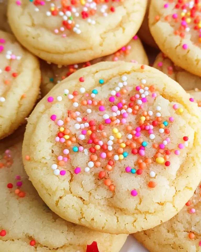 Autumn Sprinkle Sugar Cookies