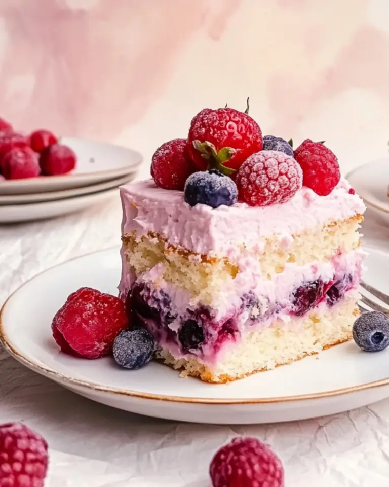 Berry Milk Cake