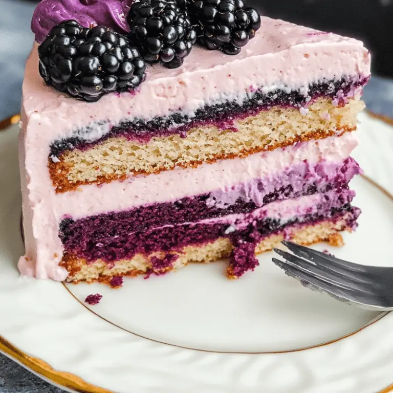 Blackberry Bliss Cake