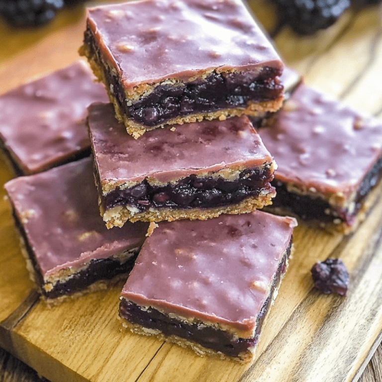 Blackberry Paleo Bars