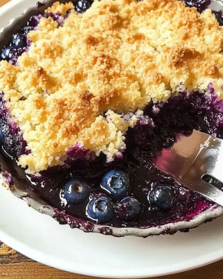 Blueberry Dump Cake