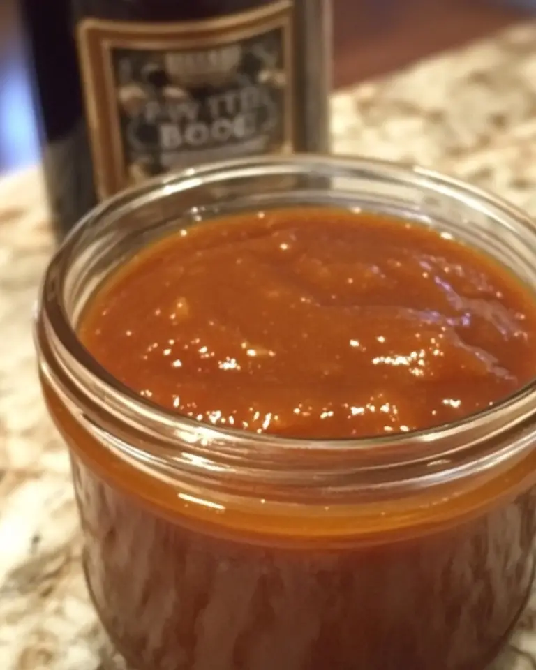 Bourbon Peach BBQ Sauce