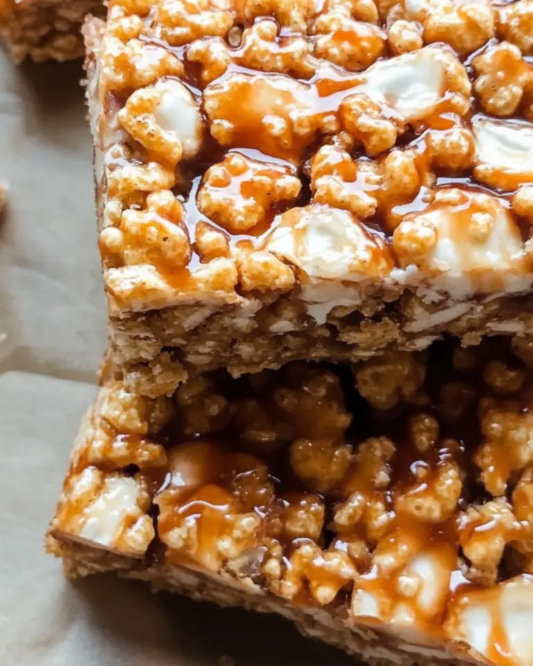 Campfire Crunch Krispie Bars