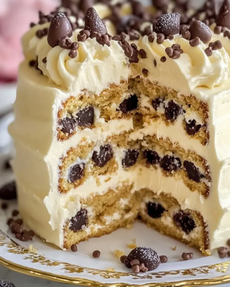 Cannoli Cake - SavorySplash