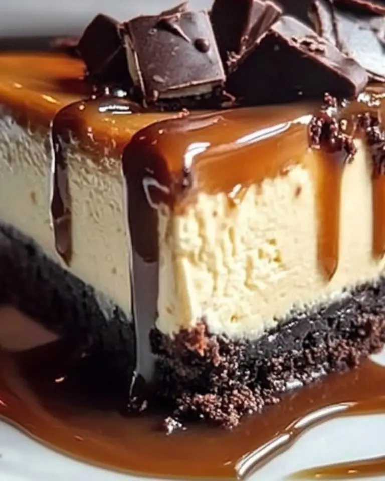 Caramel Brownie Cheesecake