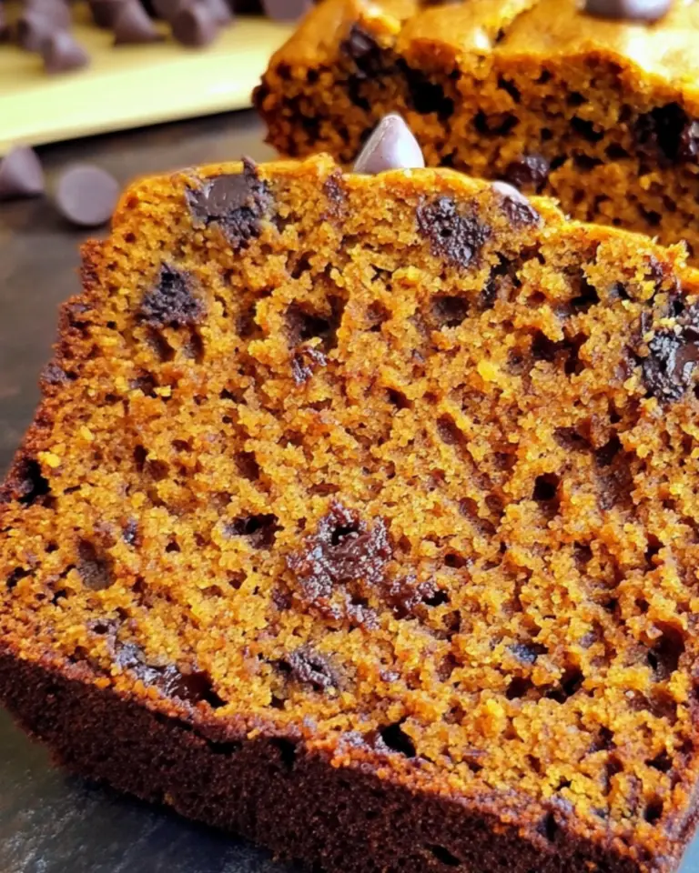 Chocolate Chip Pumpkin Bread