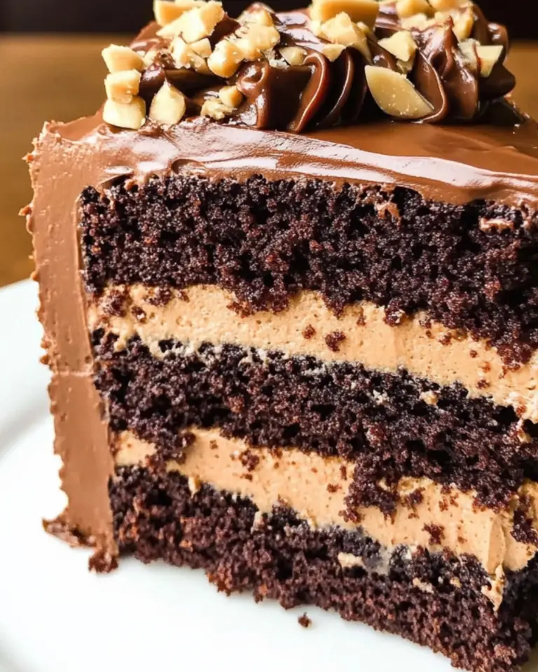 Chocolate Peanut Butter Cake