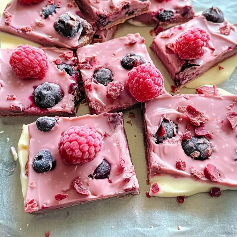 Chocolate Raspberry Yogurt Bark