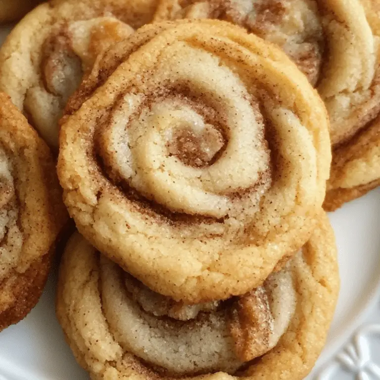 Cinnamon Swirl Cookies