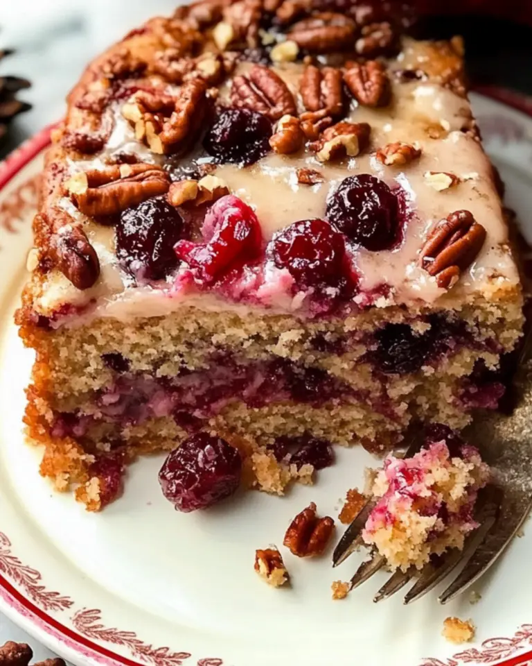 Cranberry Pecan Cake