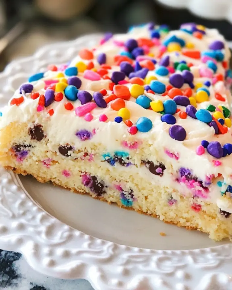 Funfetti Cookie Cake