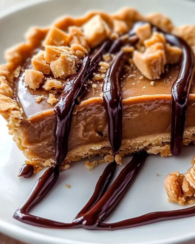 Galactic Peanut Butter Tart