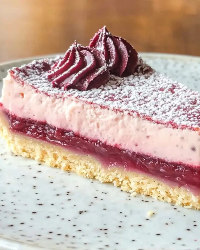 Iced Vovo Tart