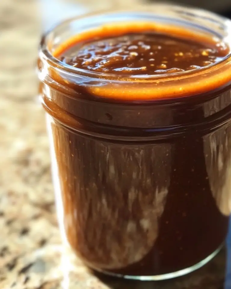 Late Summer Bourbon Peach BBQ Sauce