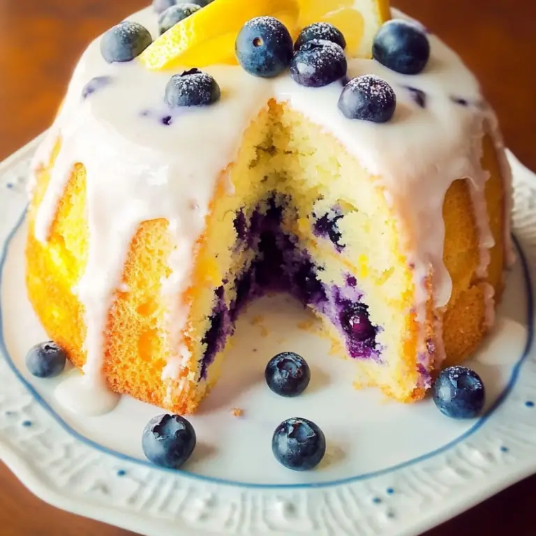 Lemon Blueberry Cake