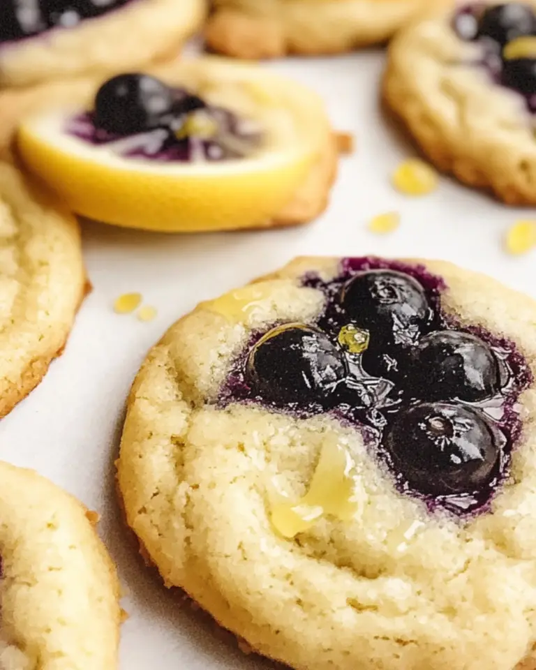 Lemon Blueberry Cookies