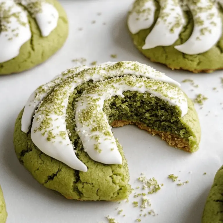 Matcha Twist Cookies