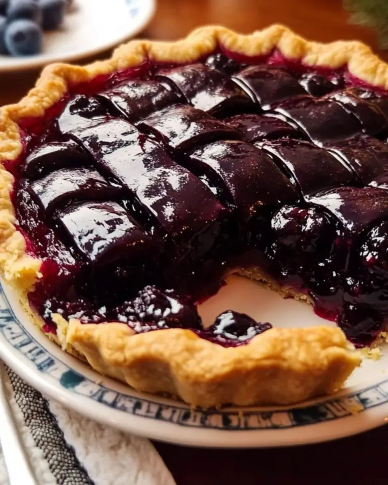 Midnight Berry Pie