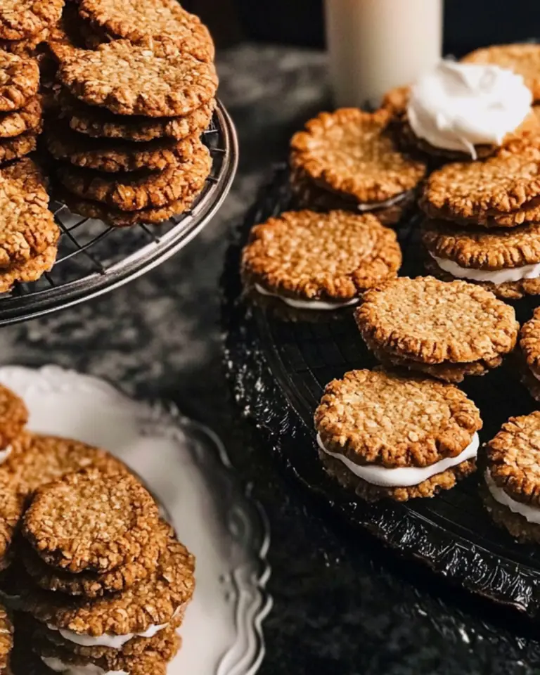 Midnight Oatmeal Crème Pies