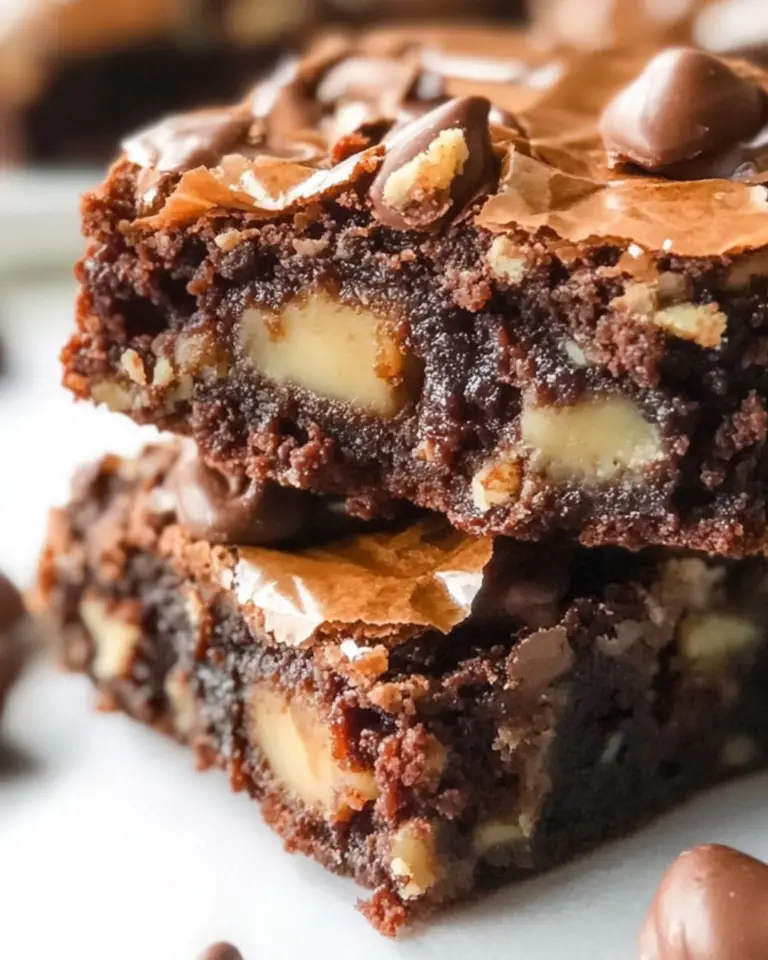 Midnight Turtle Brownies