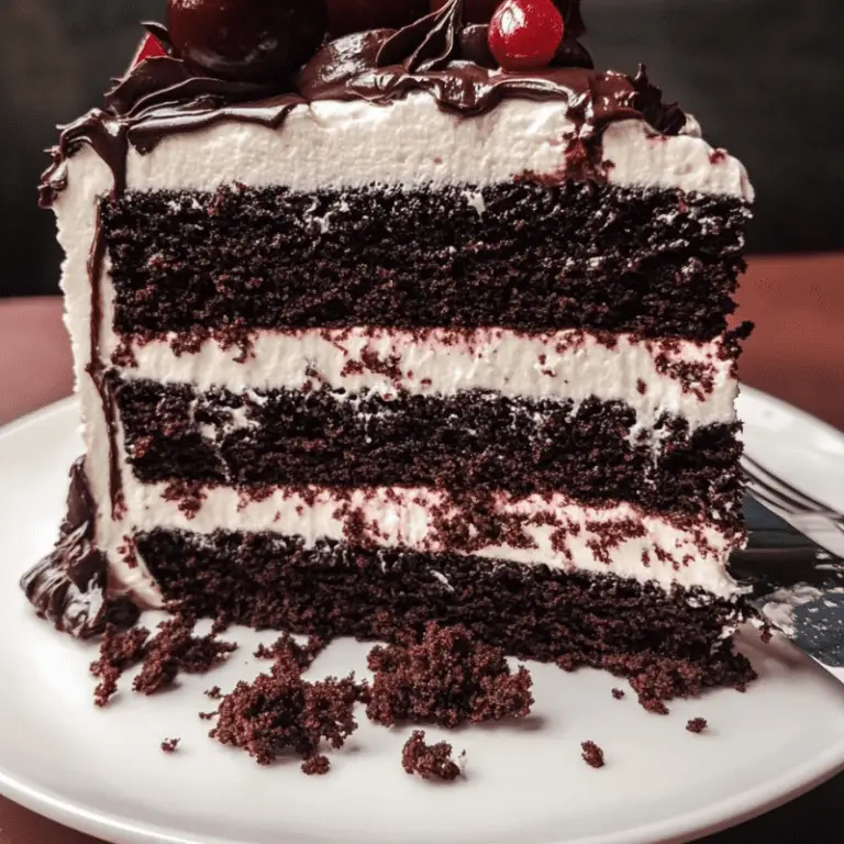 Mile-High Black Forest Cake