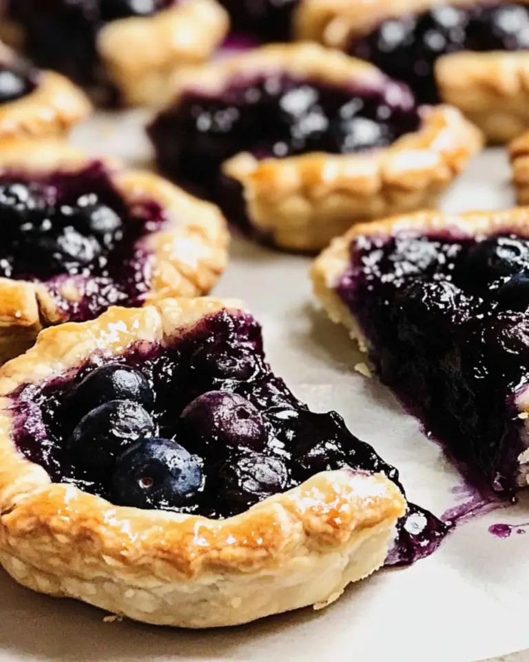 Mini Blueberry Pies