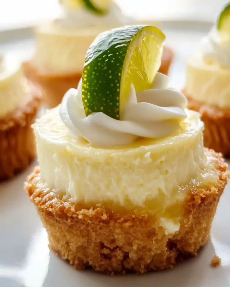 Mini Margarita Cheesecakes