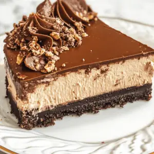 No-Bake Nutella Cheesecake