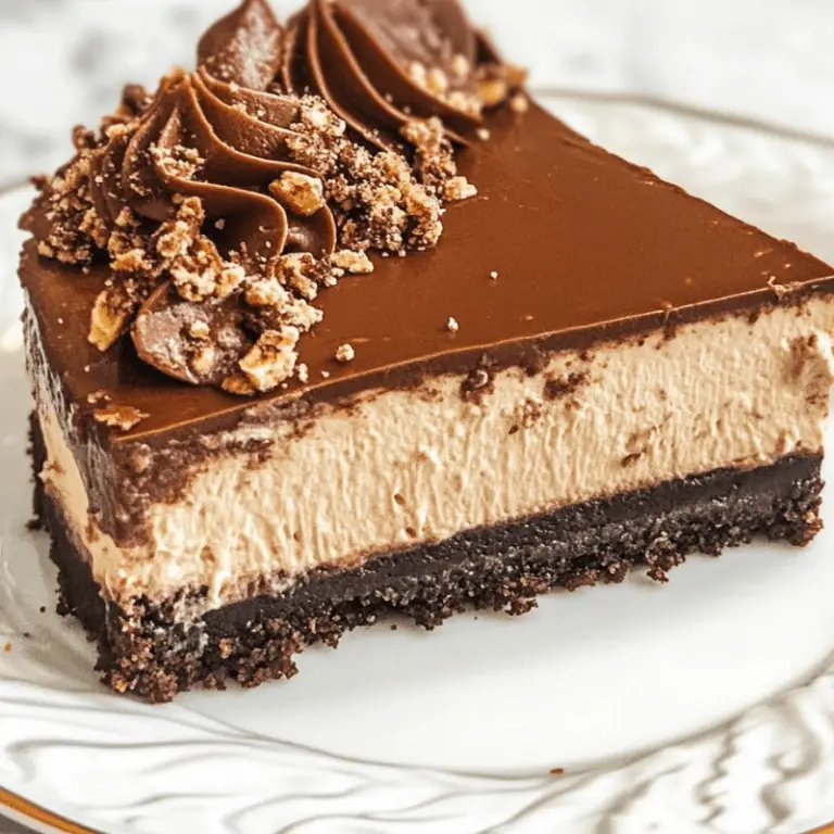 No-Bake Nutella Cheesecake