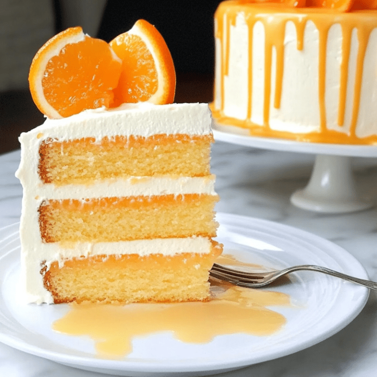 Orange Creamsicle Cake