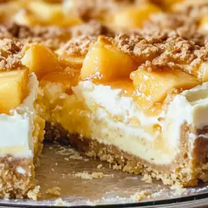 Peach Cobbler Cheesecake