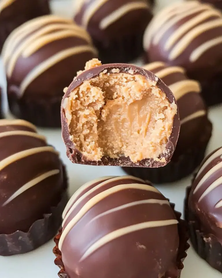 Peanut Butter Moon Truffles