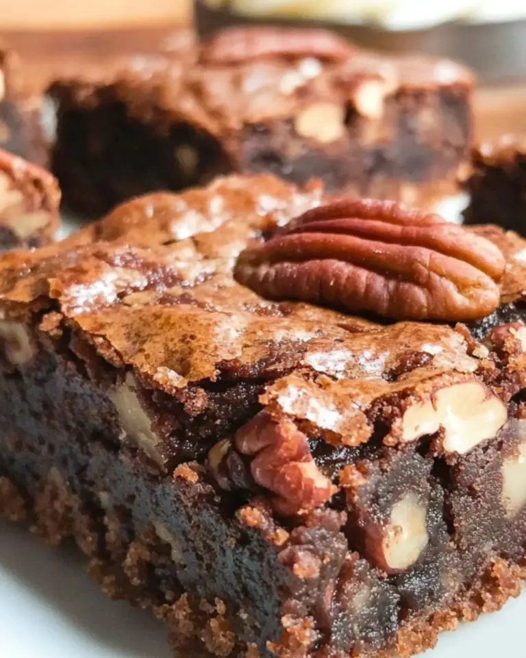 Pecan Brownie Bars