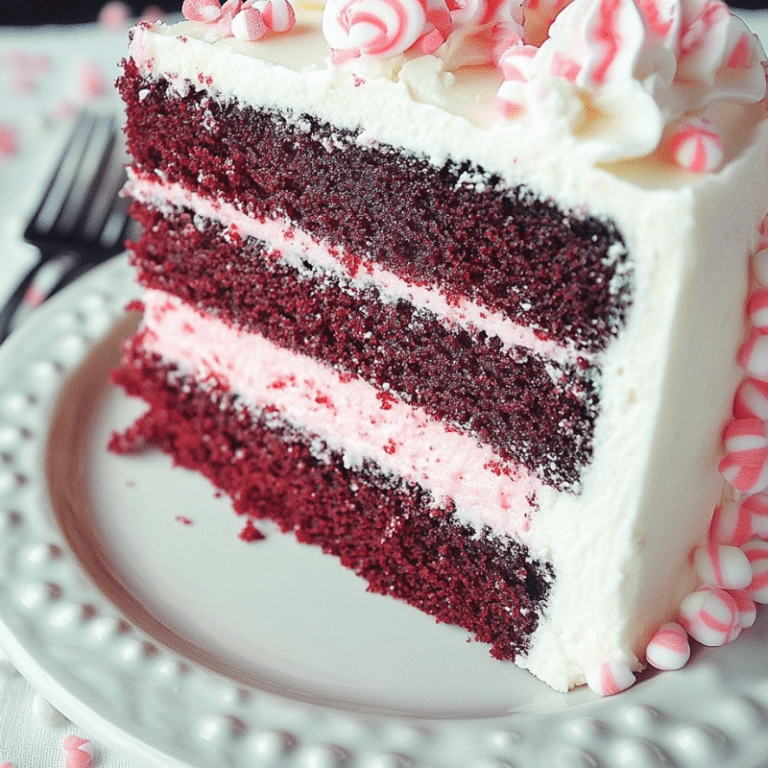 Peppermint Peeps Cake