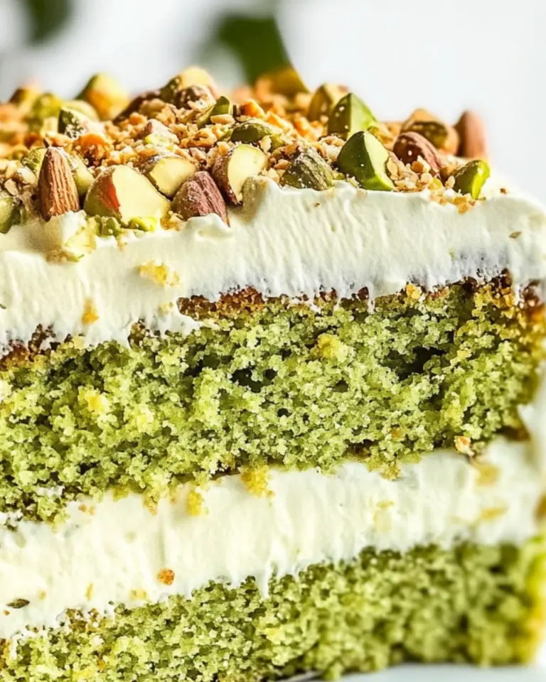 Pistachio Almond Cake