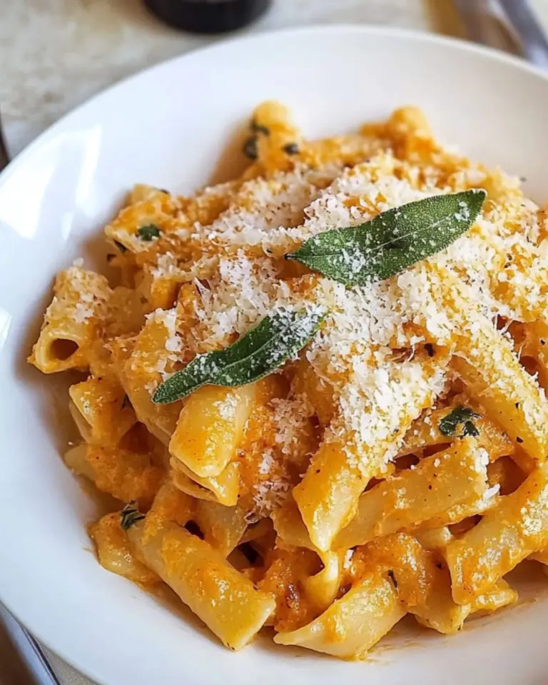 Pumpkin Sage Pasta