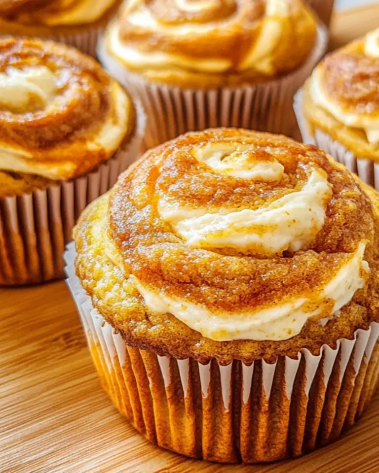 Pumpkin Swirl Muffins