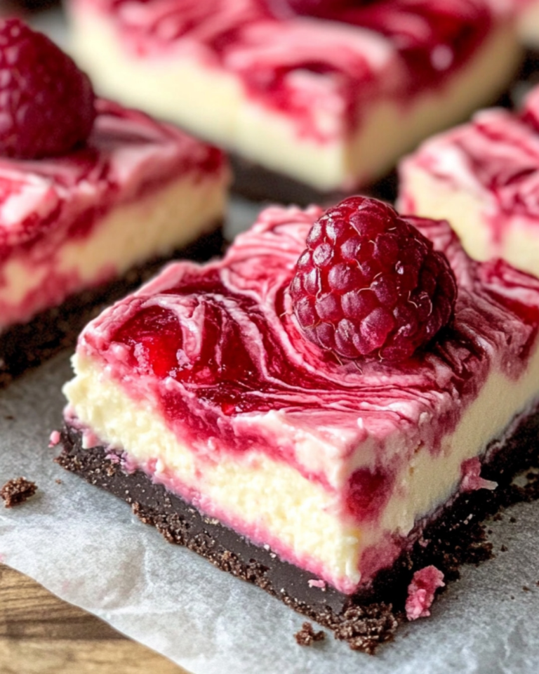 Raspberry Cheesecake Bars