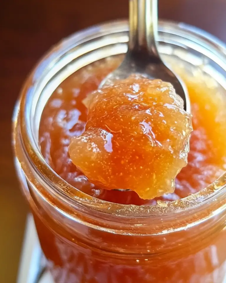 Spiced Peach Ginger Jam