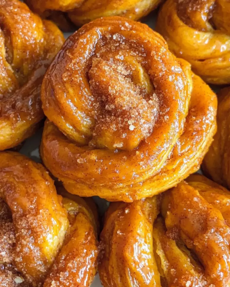 Spiced Pumpkin Butter Knots