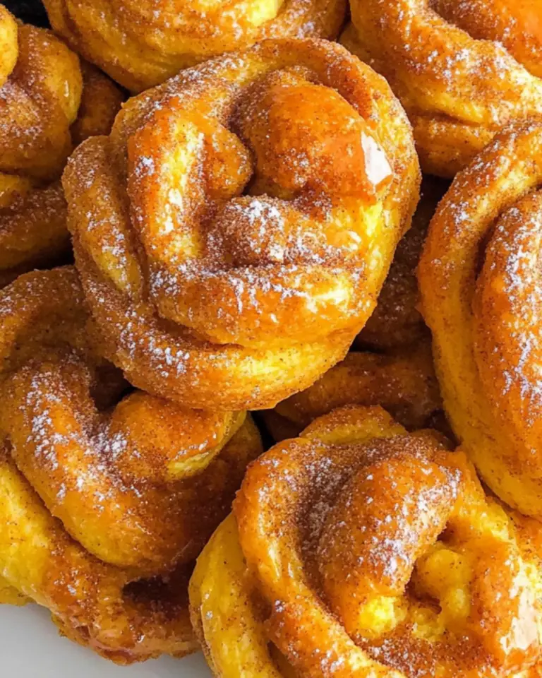 Spiced Pumpkin Knots