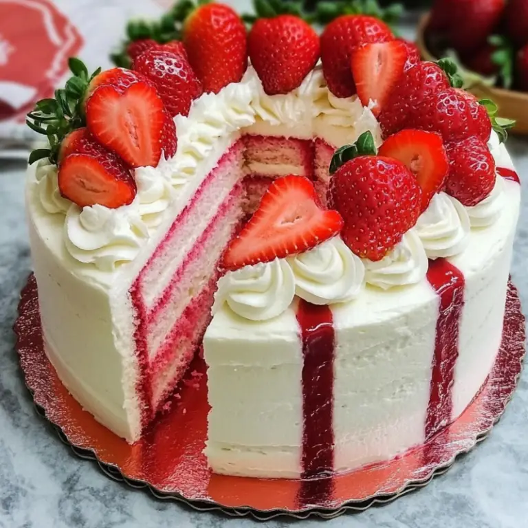 Strawberry Celebration Cake