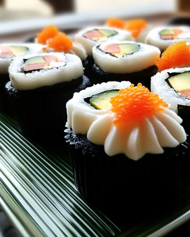 Sushi Cupcakes